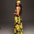 хусткинка-топ Yellow Flowers