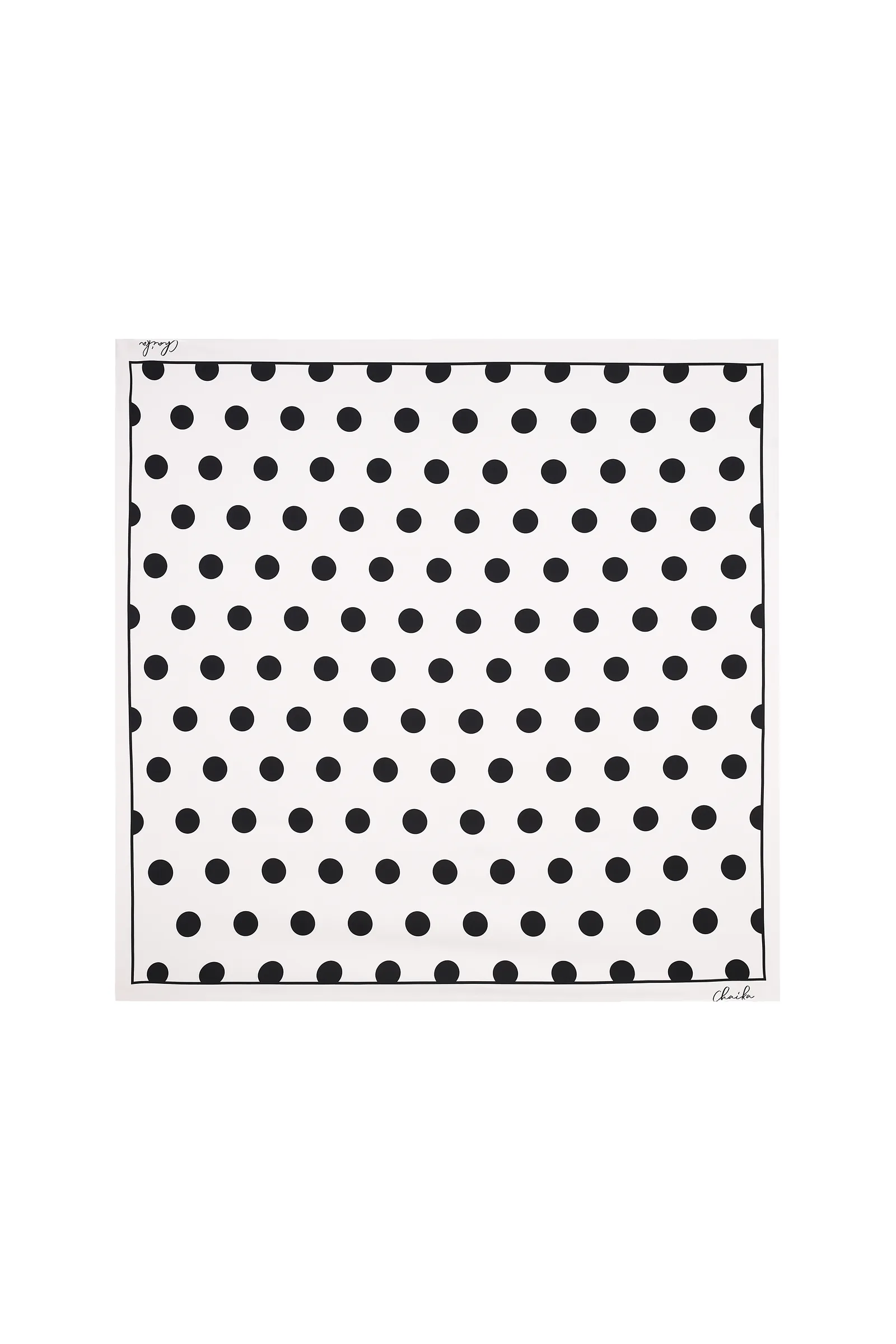 хустинка-топ Dolce Dot White